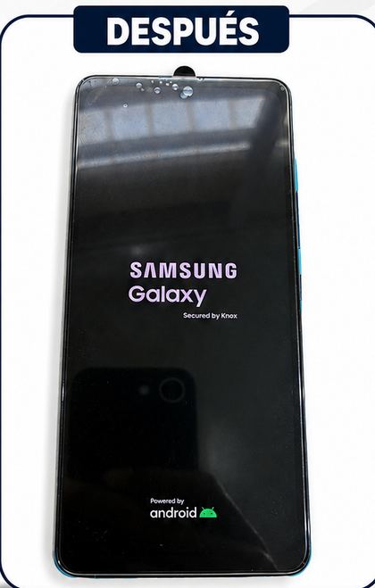 El mismo Samsung con la pantalla nueva