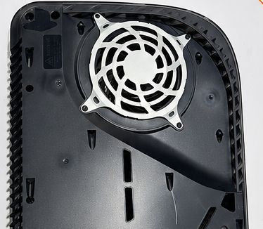 El mismo ventilador limpio después del mantenimiento